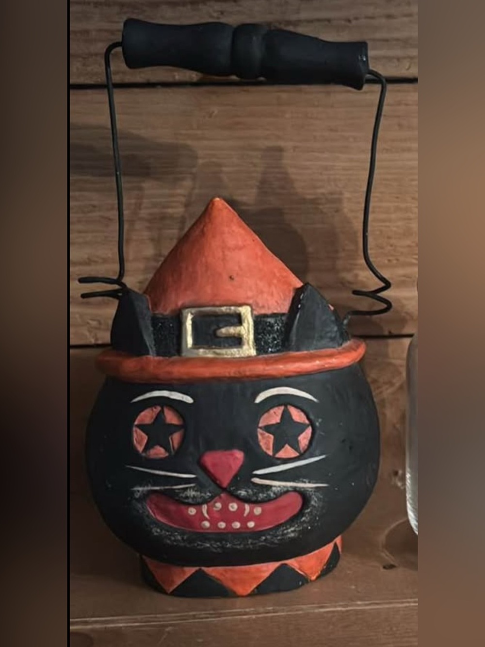 Bethany Lowe Greg Grundel cat bucket rare collaboration